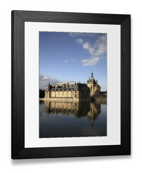 Framed Print : Chateau de Chantilly. Chantilly. France