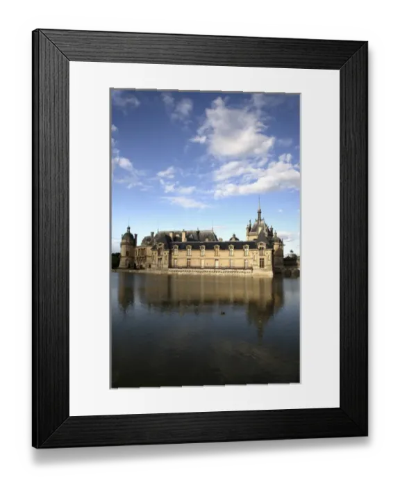 Framed Print : Chateau de Chantilly. Chantilly. France