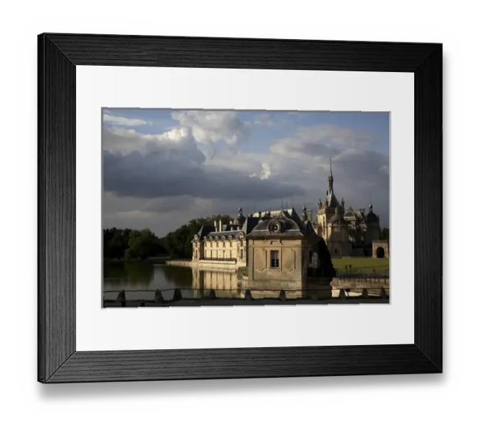 Framed Print : Chateau de Chantilly. Chantilly. France