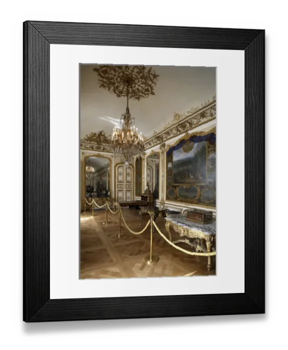 Framed Print : La Galeire Batailles (The Battle Gallery) in Chateau de Chantilly. Chantilly. France Framed Print : La Galeire Batailles (The Battle Gallery) in Chateau de Chantilly. Chantilly. France