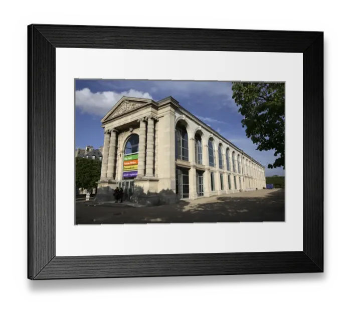 Framed Print : Galerie Nationale du Jeu de Paume. Tuileries Gardens. Paris. France Framed Print : Galerie Nationale du Jeu de Paume. Tuileries Gardens. Paris. France