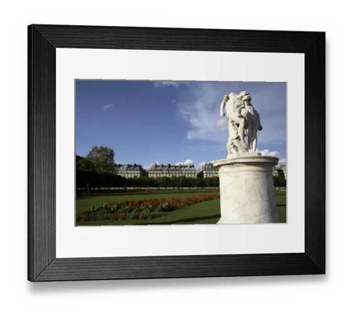 Framed Print : Jardin des Tuileris (Tuileries Garden). Paris. France Framed Print : Jardin des Tuileris (Tuileries Garden). Paris. France