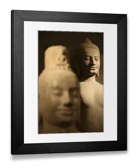 Framed Print : Ancient Cambodia stone sculptures display in Musee Guimet des Arts Asiatiques. Paris Framed Print : Ancient Cambodia stone sculptures display in Musee Guimet des Arts Asiatiques. Paris