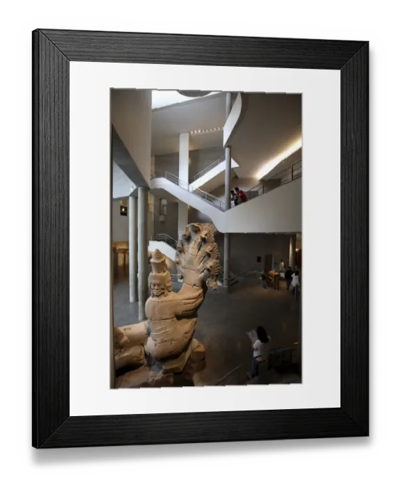Framed Print : The main exhibition hall of Musee Guimet des Arts Asiatiques. Paris. France Framed Print : The main exhibition hall of Musee Guimet des Arts Asiatiques. Paris. France