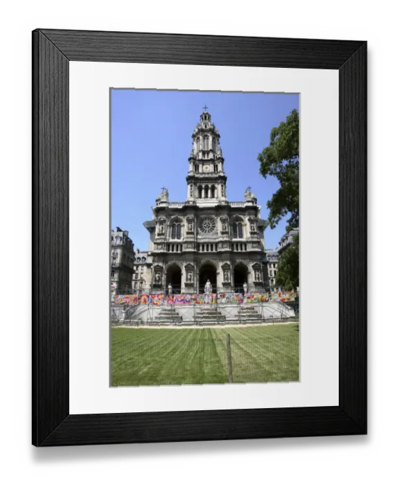 Framed Print : St-Trinit church in Paris. France Framed Print : St-Trinit church in Paris. France