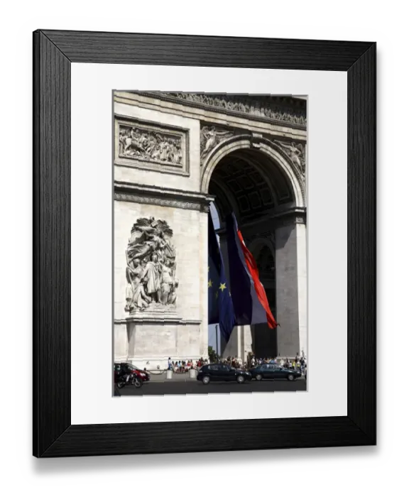Framed Print : Arc de Triomphe. Paris. France Framed Print : Arc de Triomphe. Paris. France
