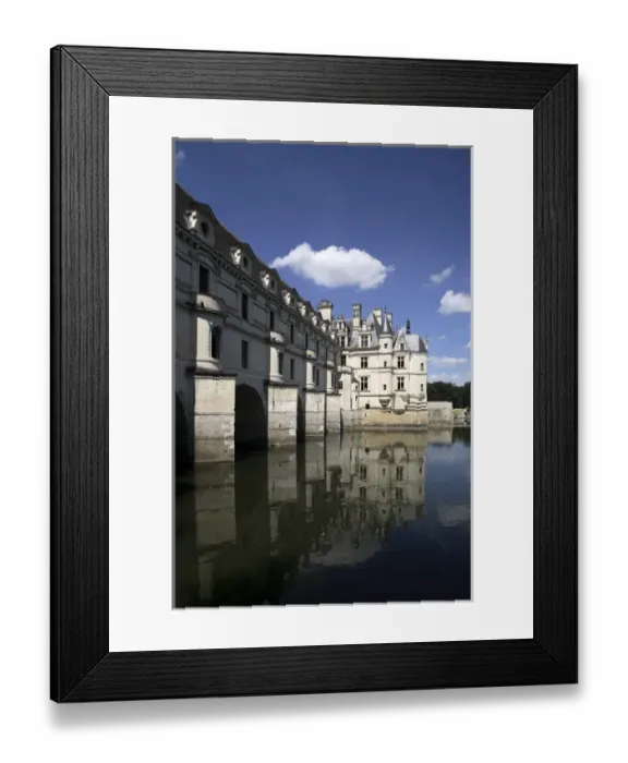 Framed Print : Chateau Chenonceaux. Loire Valley. France