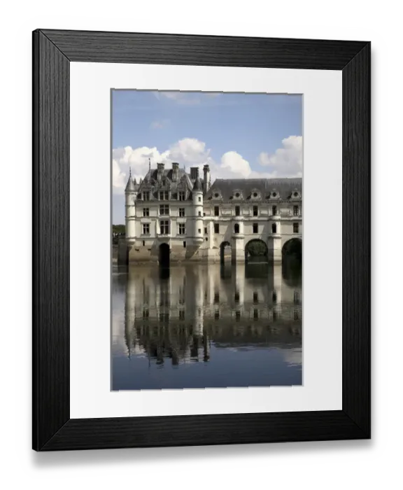 Framed Print : Chateau Chenonceaux. Loire Valley. France Framed Print : Chateau Chenonceaux. Loire Valley. France