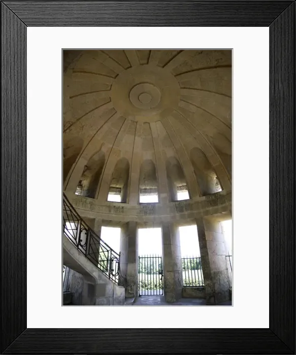 Framed Print : The interior view of Pagode de Chanteloup. Amboise. Loire Valley. France Framed Print : The interior view of Pagode de Chanteloup. Amboise. Loire Valley. France