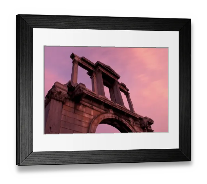 Framed Print : Europe, Greece, Athens, Arch of Hadrian Framed Print : Europe, Greece, Athens, Arch of Hadrian