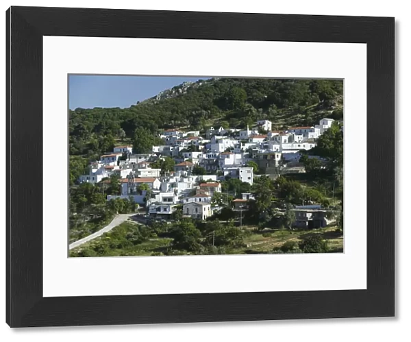 GREECE-CRETE-Rethymno Province-Agi Fotini: Village View