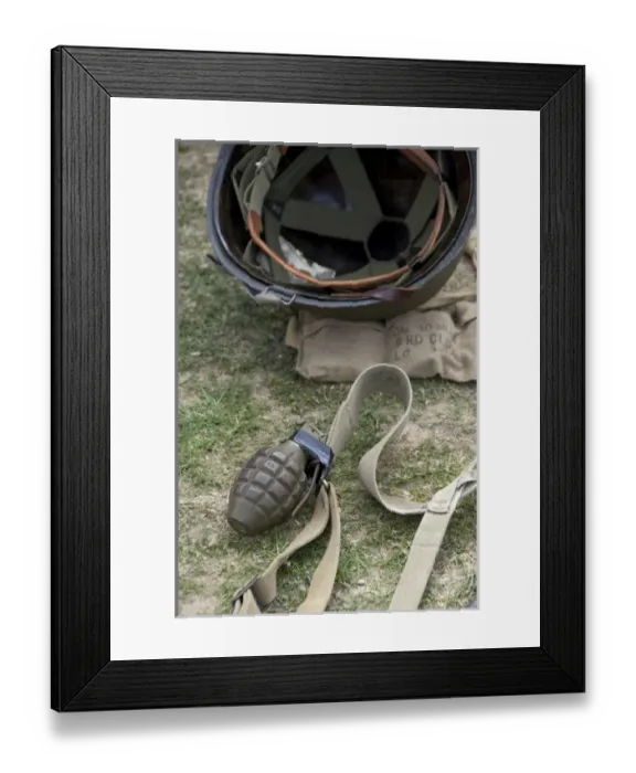 Framed Print : France, Normandy. 66th Anniversary of D-Day