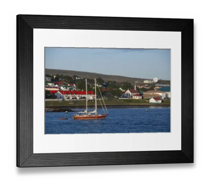 Framed Print : Falkland Island, Stanley (aka Port Stanley) Framed Print : Falkland Island, Stanley (aka Port Stanley)
