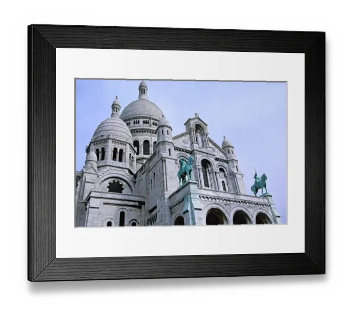 Framed Print : Sacre Coeur, the Sacred Heart Cathedral in Montmartre, Paris Framed Print : Sacre Coeur, the Sacred Heart Cathedral in Montmartre, Paris