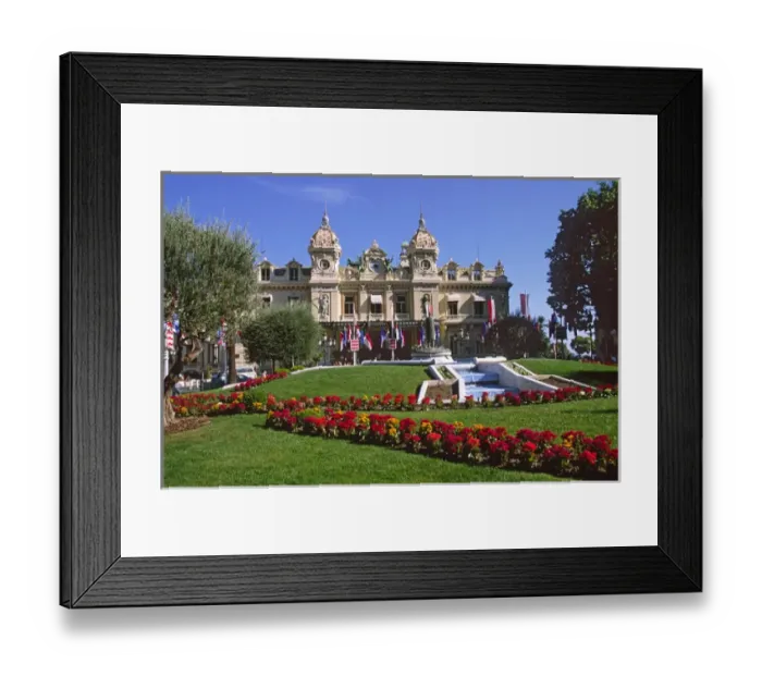 Framed Print : Monaco, The Casino at Monte Carlo Framed Print : Monaco, The Casino at Monte Carlo