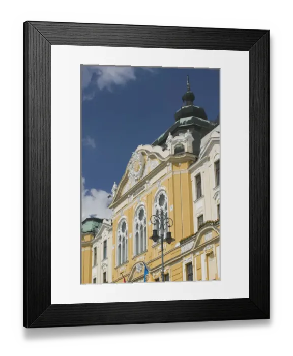 Framed Print : HUNGARY-Southern Transdanubia-PECS: Szechenyi ter Square / Town Hall Framed Print : HUNGARY-Southern Transdanubia-PECS: Szechenyi ter Square / Town Hall