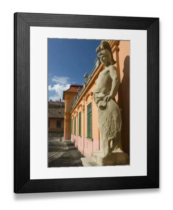 Framed Print : HUNGARY-Southern Transdanubia-PECS: Modern Hungarian Art Gallery Detail (as of 2004)