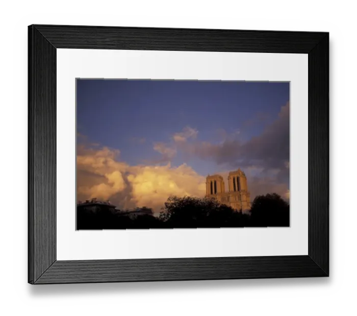 Framed Print : Europe, France, Paris Notre Dame Cathedral Framed Print : Europe, France, Paris Notre Dame Cathedral