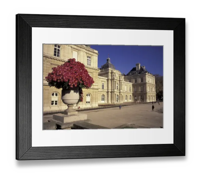 Framed Print : Europe, France, Paris Luxembourg Garden Framed Print : Europe, France, Paris Luxembourg Garden
