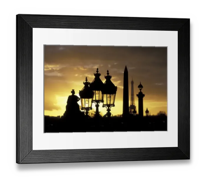 Framed Print : Europe, France, Paris Place de la Concorde; street lamp; Obelisque; Eiffel Tower Framed Print : Europe, France, Paris Place de la Concorde; street lamp; Obelisque; Eiffel Tower