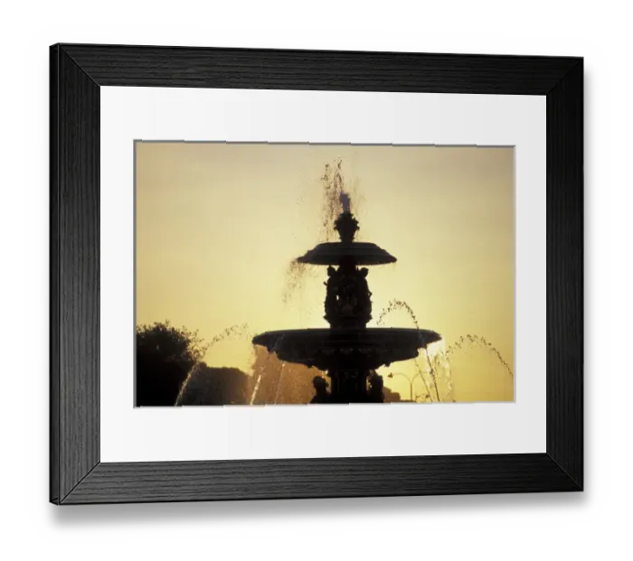 Framed Print : Europe, France, Paris. Place de la Concorde. Fountain Framed Print : Europe, France, Paris. Place de la Concorde. Fountain
