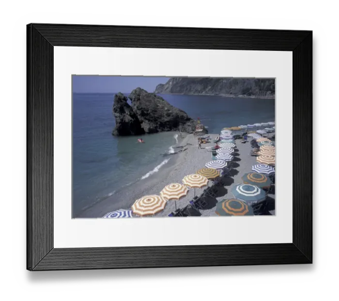 Framed Print : Europe, Italy, Liguria, Cinque Terre Mediterranean beach Framed Print : Europe, Italy, Liguria, Cinque Terre Mediterranean beach