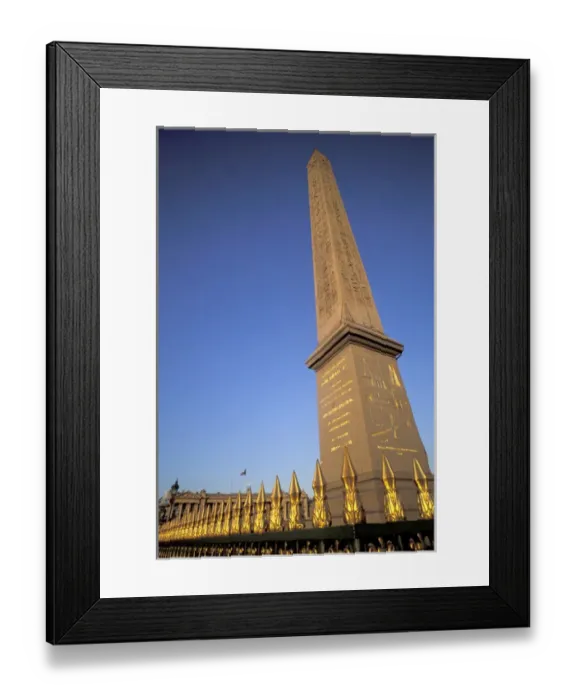 Framed Print : Europe, France, Paris. Place de la Concorde, Obelisque Framed Print : Europe, France, Paris. Place de la Concorde, Obelisque