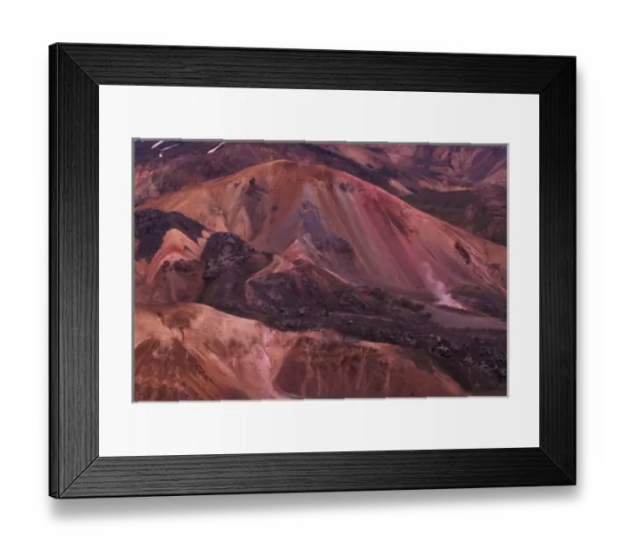 Framed Print : Europe, Iceland, Landmannalaugar region Framed Print : Europe, Iceland, Landmannalaugar region