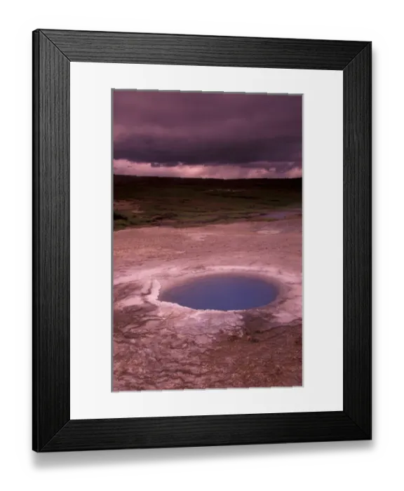 Framed Print : Europe, Iceland, geothermal spring Framed Print : Europe, Iceland, geothermal spring