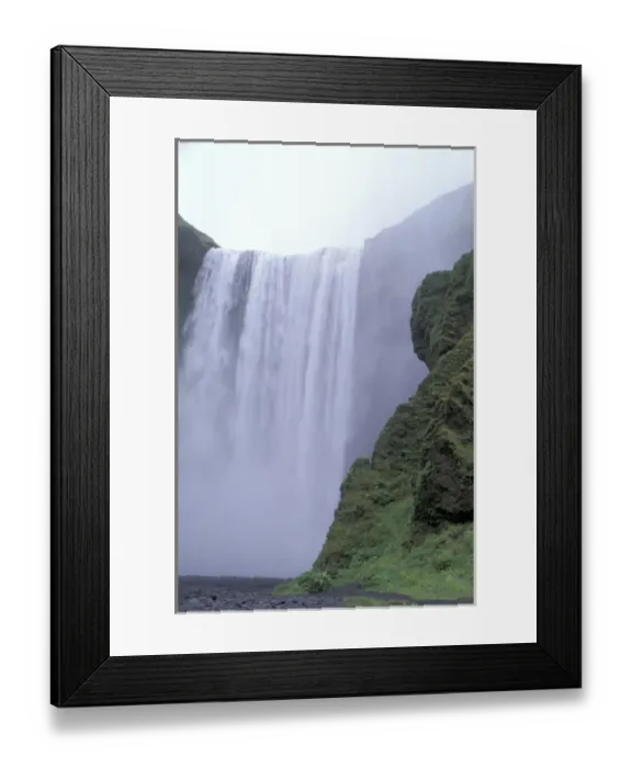 Framed Print : Iceland Skogafoss Falls
