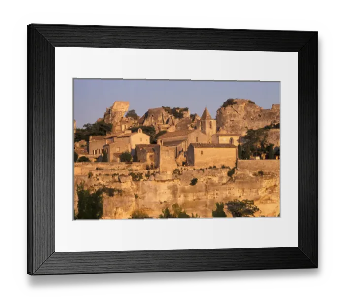 Framed Print : EU, France, Les Baux-de-Provence, Bouches-du-Rhone