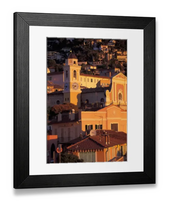 Framed Print : EU, France, Cote D Azur, Villefranche-sur-Mer, Alpes Maritimes Framed Print : EU, France, Cote D Azur, Villefranche-sur-Mer, Alpes Maritimes