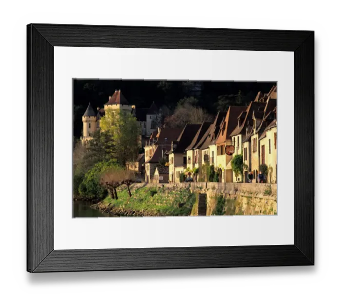Framed Print : La Roque-Gageac, Dordogne Valley, Dordogne, France Framed Print : La Roque-Gageac, Dordogne Valley, Dordogne, France
