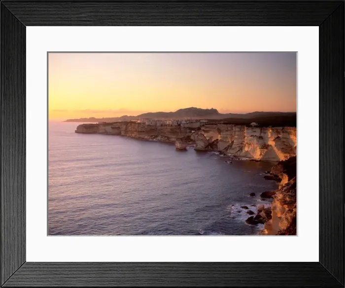 Framed Print : Bonifacio, Corsica, France