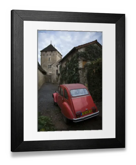 Framed Print : Citroen 2CV6 Special automobile Framed Print : Citroen 2CV6 Special automobile