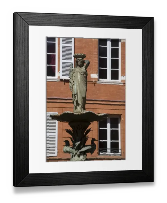 Framed Print : Place Roger Salengro, Toulouse, Haute Garonne, Midi Pyrenees, France Framed Print : Place Roger Salengro, Toulouse, Haute Garonne, Midi Pyrenees, France