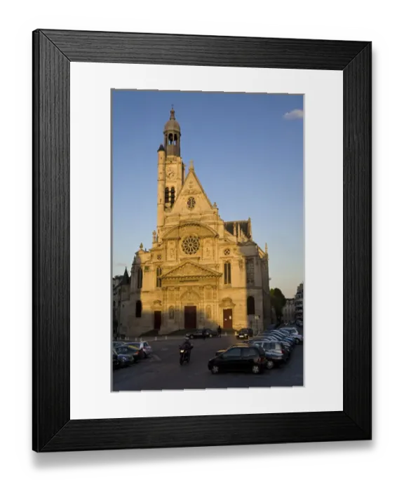 Framed Print : Saint Etienne du Mont, Paris, France