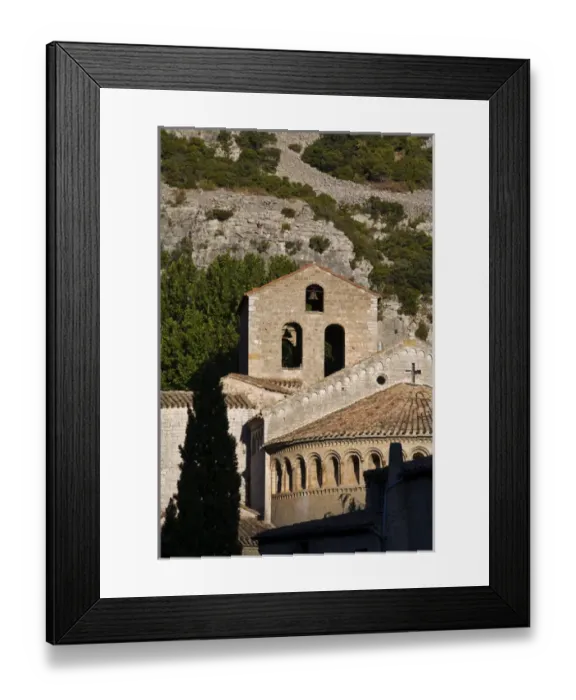 Framed Print : Saint-Guilhem-le-Desert, abbey, Herault, Languedoc, France Framed Print : Saint-Guilhem-le-Desert, abbey, Herault, Languedoc, France