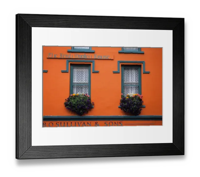 Framed Print : Building facade; Kenmore; County Kerry; Ireland Framed Print : Building facade; Kenmore; County Kerry; Ireland