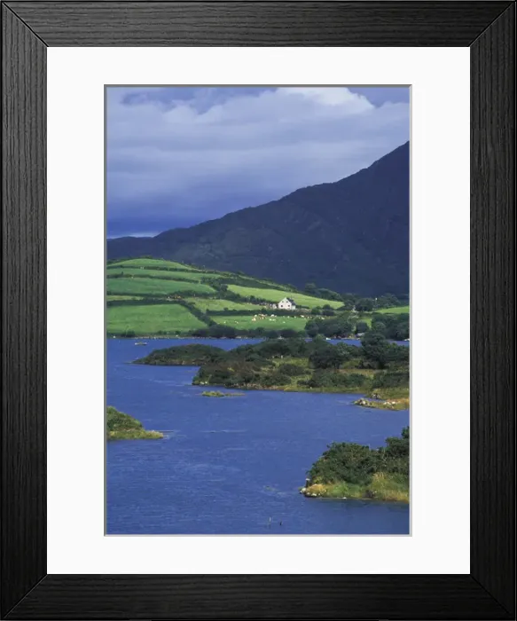 Framed Print : Europe, Ireland, County Cork, Beara Peninsula. Ardgroom Harbor Framed Print : Europe, Ireland, County Cork, Beara Peninsula. Ardgroom Harbor