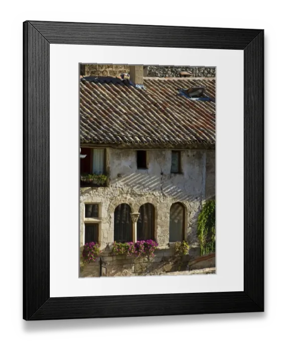 Framed Print : House, St-Guilhem-le-Desert, Herault, Languedoc, France Framed Print : House, St-Guilhem-le-Desert, Herault, Languedoc, France