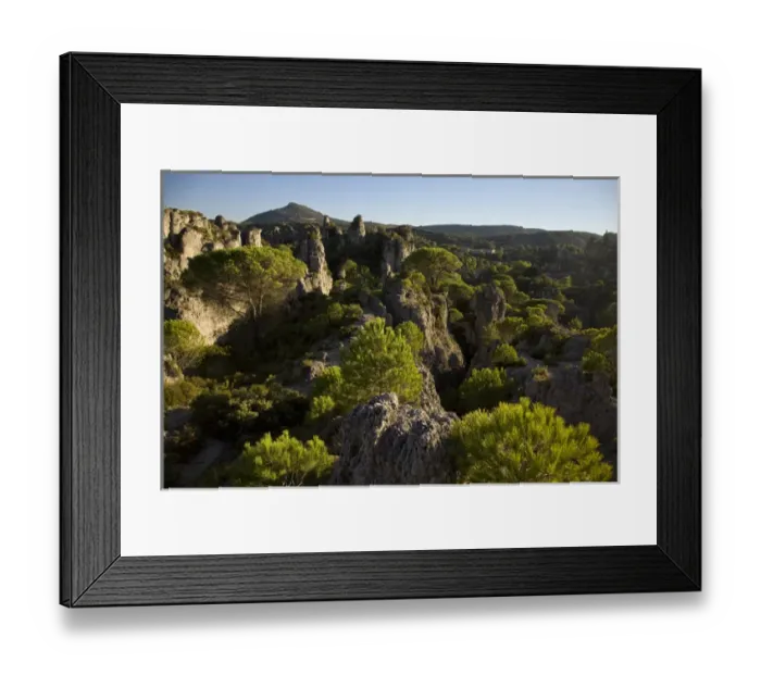 Framed Print : Cirque de Moureze, Herault, Languedoc, France Framed Print : Cirque de Moureze, Herault, Languedoc, France