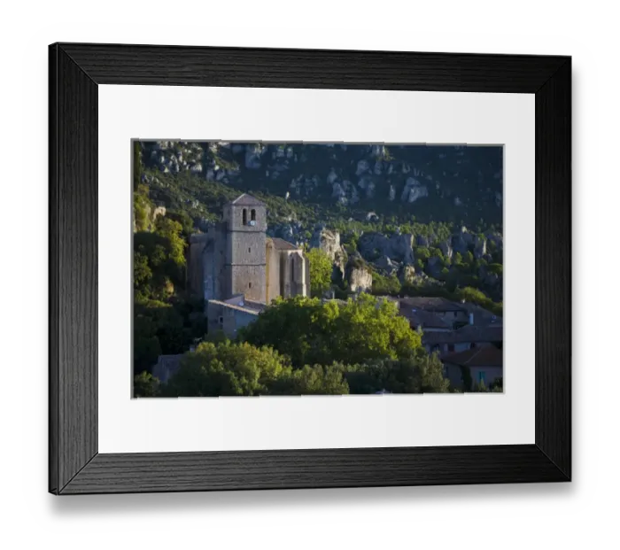 Framed Print : Moureze. Herault, Languedoc, France Framed Print : Moureze. Herault, Languedoc, France
