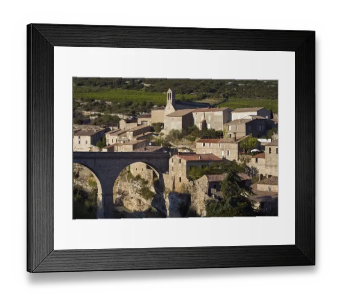 Framed Print : Minvere, Herault, Languedoc, France