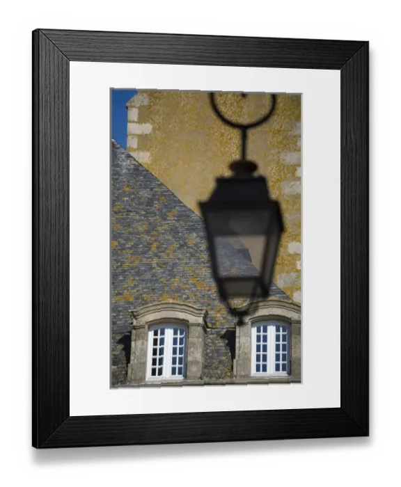 Framed Print : Slate roof, Saint Malo, Ille et Vilaine, Brittany, France Framed Print : Slate roof, Saint Malo, Ille et Vilaine, Brittany, France