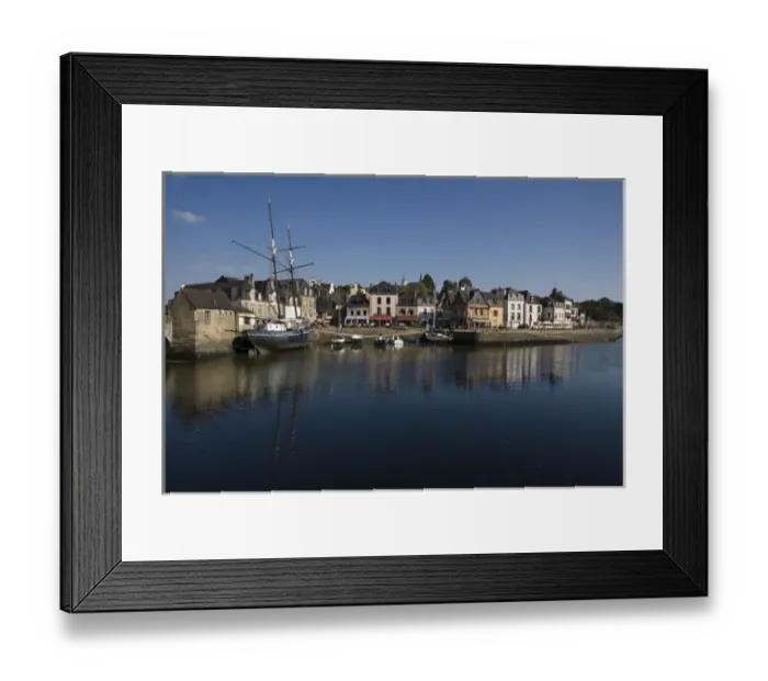 Framed Print : Auray, Morbihan, Brittany, France