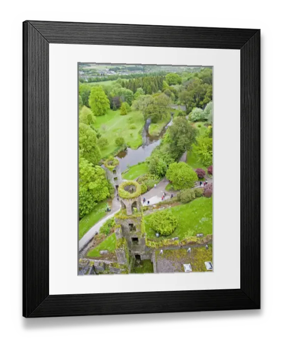 Framed Print : Cork, Ireland. The infamous Blarney Castle hosts the Blarney Stone which is said