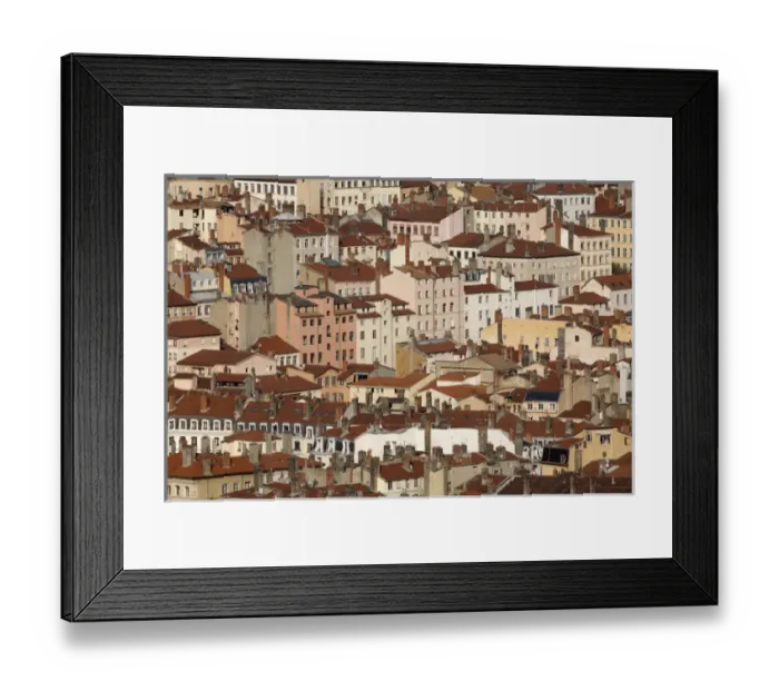 Framed Print : Lyon, France Framed Print : Lyon, France