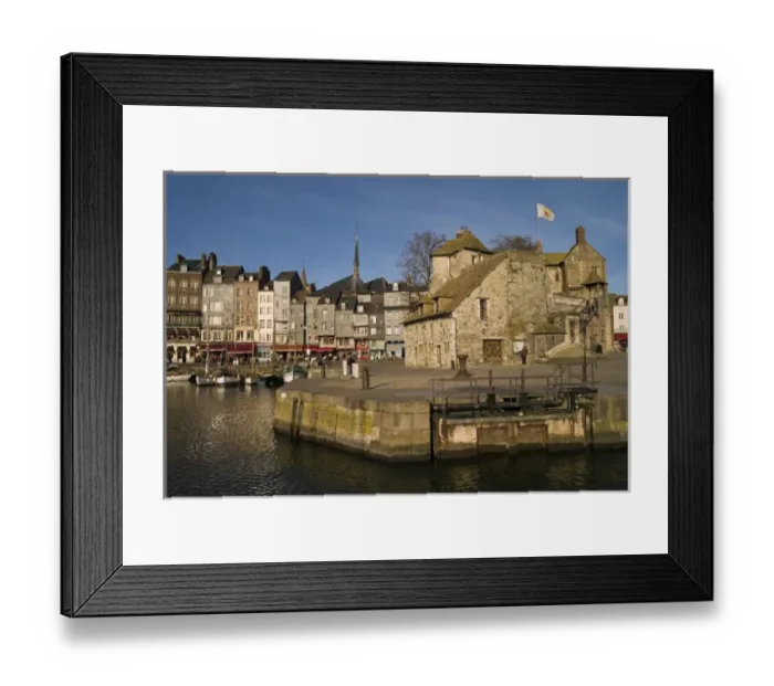 Framed Print : La Lieutenace and Quai St Catherine, Hontfleur, Calvados, Basse Normandy, France Framed Print : La Lieutenace and Quai St Catherine, Hontfleur, Calvados, Basse Normandy, France