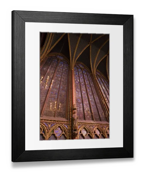 Framed Print : Saint Chapelle, Paris, France Framed Print : Saint Chapelle, Paris, France